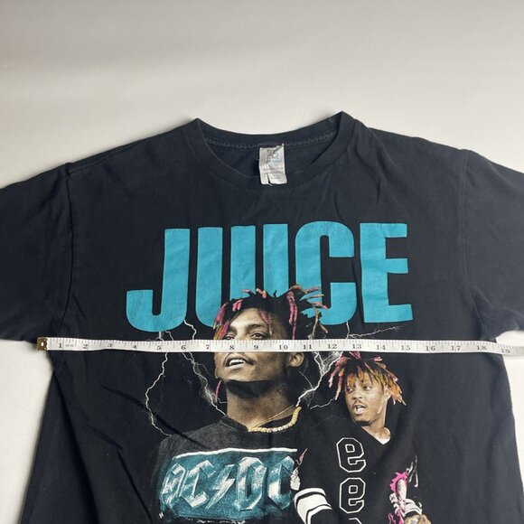 Juice Wrld Shirt Mens Black Blue Big graphic Rap hip hop (M, but read) - Picture 8 of 11